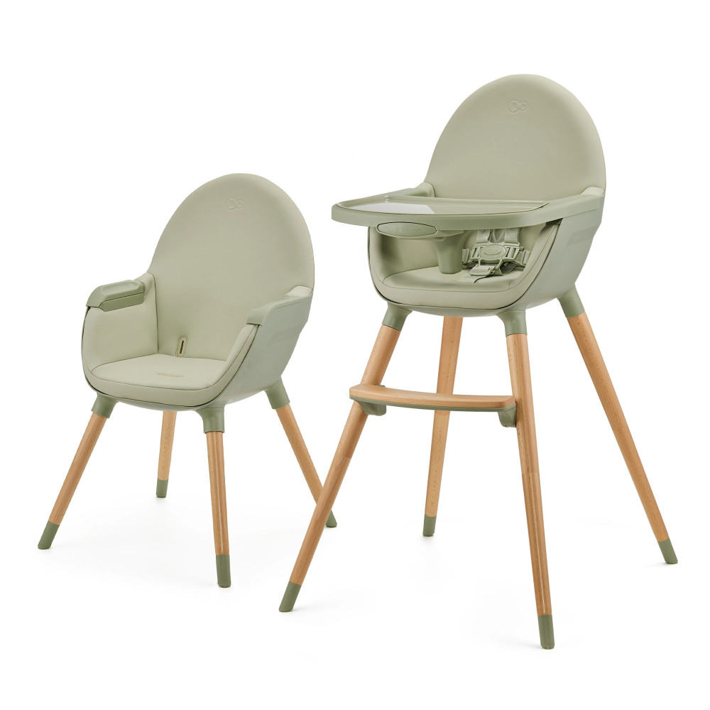 Kinderkraft Fini 2 - стульчик для кормления 2 в 1 • Green (KHFINI02GRE0000) Kinderkraft Fini 2 - стульчик для кормления 2 в 1 • Green (KHFINI02GRE0000)