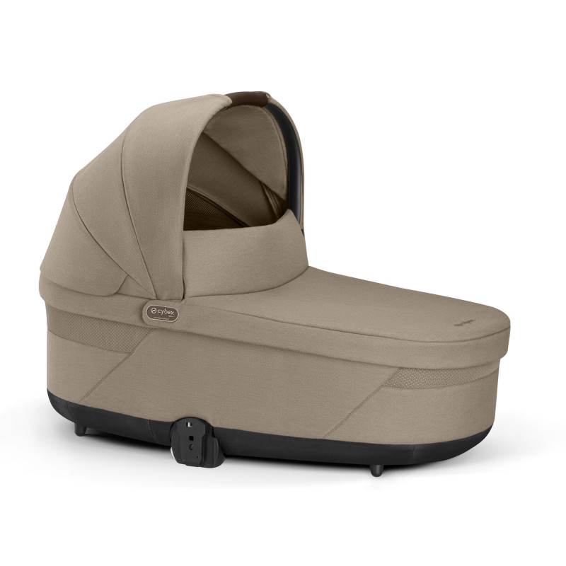 Cybex Cot S Lux - люлька для візка Cybex Balios S Lux, для Cybex Talos S Lux (0-6 міс, до 9 кг) • Almond Beige