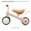 Kinderkraft Cutie - триколісний міні-біговел (від 1 року, до 25 кг) • Pink (KRCUTI00PNK0000)