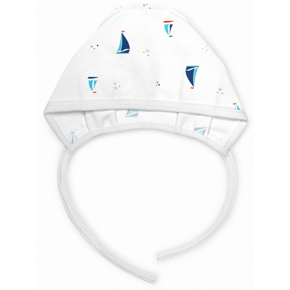 Чепчик для немовля Софія Ships Кораблики р.40 (454240)