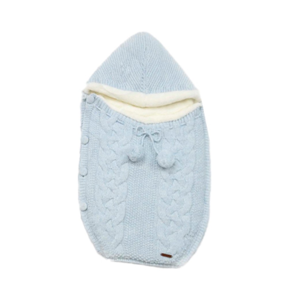 Конверт для новонародженого Nipper Land теплий р.0-6 міс блакитний (6640)