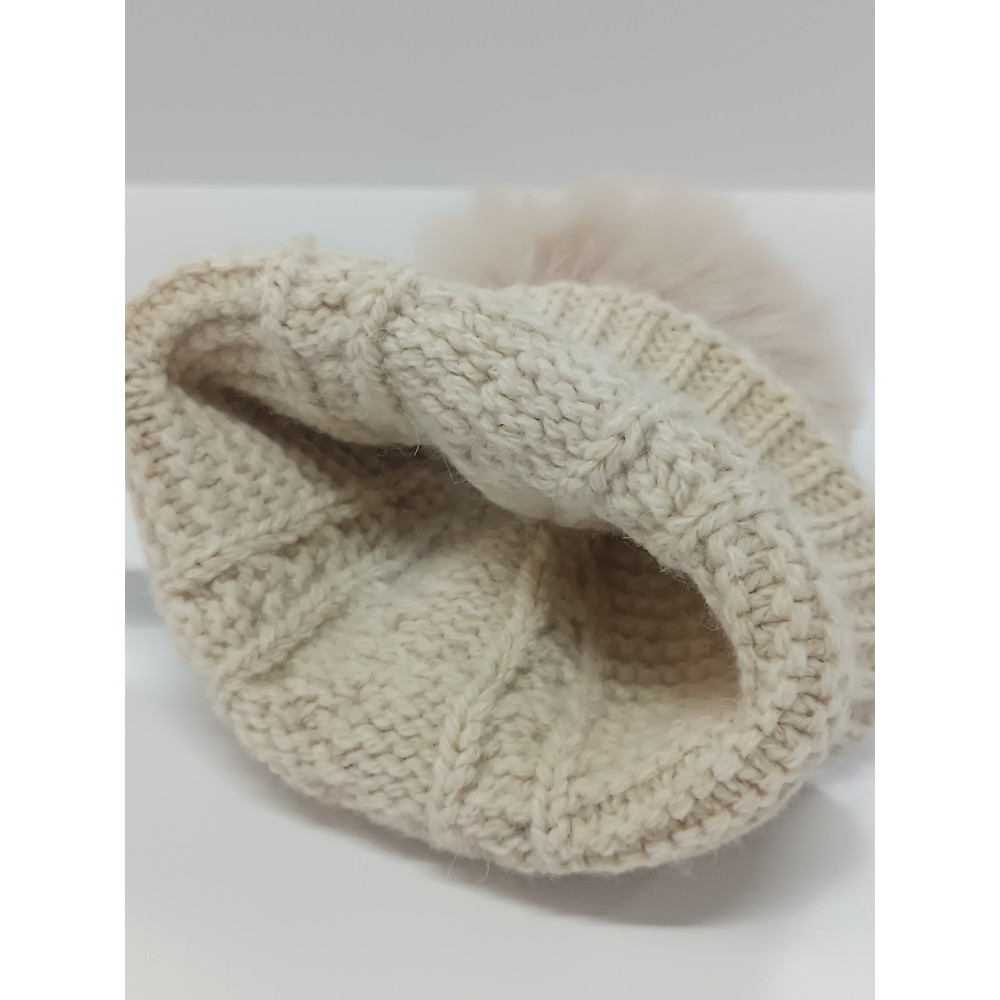 Шапочка вязаная Nipper Land р. 12-18 мес Beige (6745)