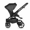 Коляска 2 в 1 Tutis Uno 5+ Leather collection Jet Black