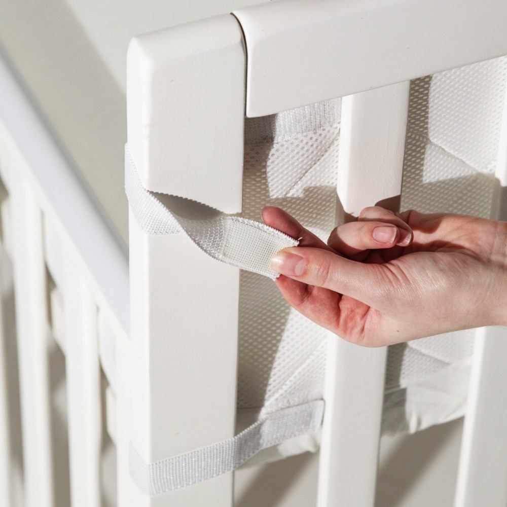 Sonto Sleepset - зимовий спальний комплект (бортики, жовтий спальник, сіре простирадло), 120х60 см прямі кути, безпечні матеріали • Лимонний туман