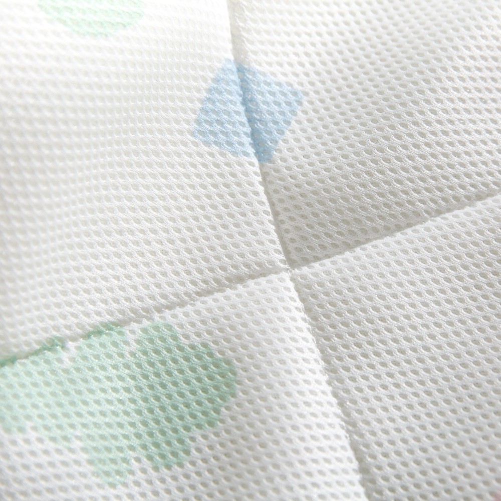 Sonto Sleepset - зимовий спальний комплект (бортики, жовтий спальник, сіре простирадло), 120х60 см прямі кути, безпечні матеріали • Лимонний туман