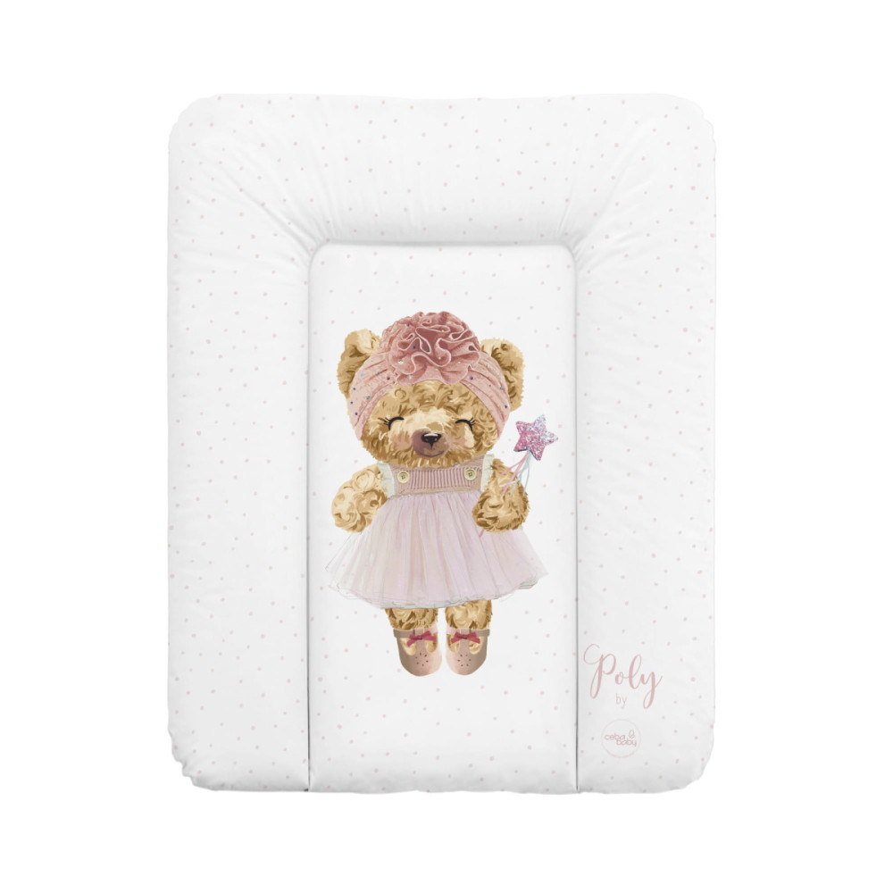 Пеленальний матрац Cebababy 50x70 Fluffy Puffy Poly, дівчинка (W-143-132-681)