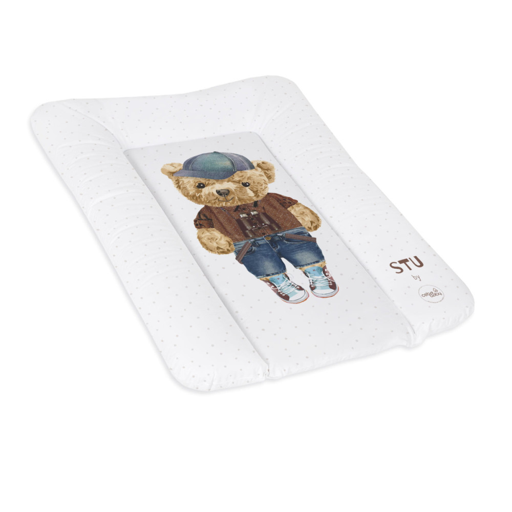 Пеленальний матрац Cebababy 50x70 Fluffy Puffy Stu, хлопчик (W-143-132-683)