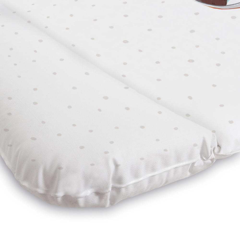 Пеленальний матрац Cebababy 50x70 Fluffy Puffy Stu, хлопчик (W-143-132-683)