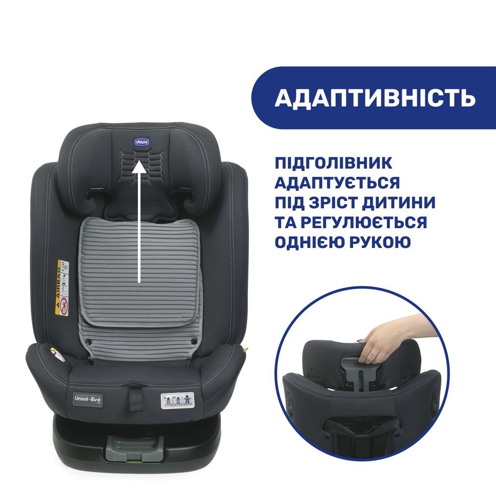 Автокрісло Chicco Unico Evo Air i-Size (87031.72)