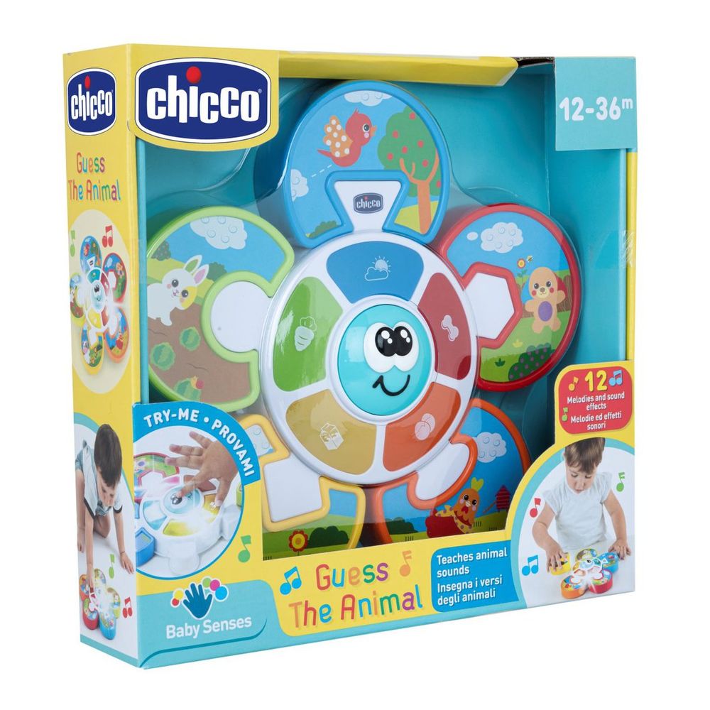 Игрушка-сортер Chicco Угадай животное (10602.00) Игрушка-сортер Chicco Угадай животное (10602.00)