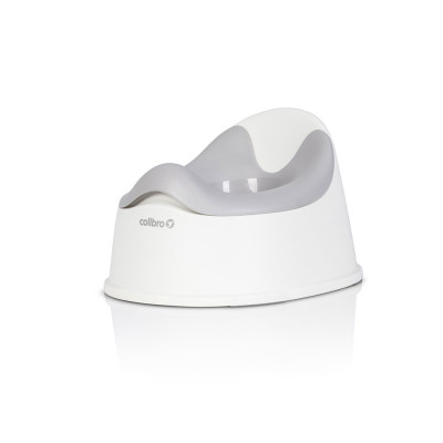 Colibro Solo - дитячий горщик для малюка, знімна чаша • White-grey (NO/CO/SOLO/CL)