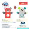 Іграшка-рукавичка м'яка з прорізувачем Bears сірий (68/076_grey)