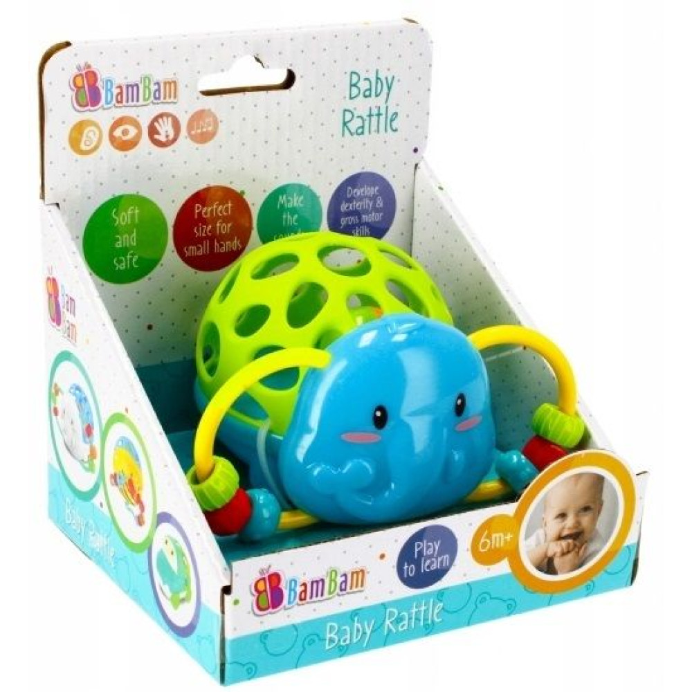 Дитяче брязкальце-прорізувач Bam Bam Слоненя (429288)