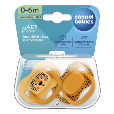 Пустышка Canpol babies BabiesBoo силиконовая симметричная 0-6 мес Оранжевый 2 шт (34/927_ora) Пустышка Canpol babies BabiesBoo силиконовая симметричная 0-6 мес Оранжевый 2 шт (34/927_ora)