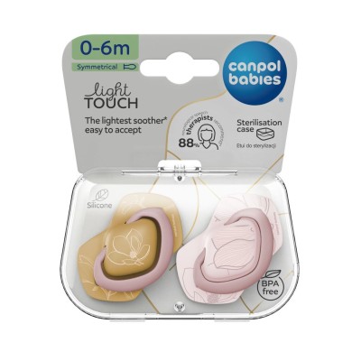 Пустышка Canpol babies Gold силиконовая симметричная 0-6 мес Розовый (22/664_pin) Пустышка Canpol babies Gold силиконовая симметричная 0-6 мес Розовый (22/664_pin)