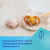 Пустушка Canpol babies Gold силіконова симетрична 0-6 міс Рожевий (22/664_pin)