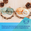 Пустушка Canpol babies MOUNTAINS силіконова симетрична 0-6 міс Жовтий (34/930_yel)