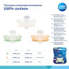 Пустышка Canpol babies силиконовая симметричная 0-6 мес Зелёный (24/001_gree)