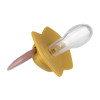 Пустышка Canpol babies Gold силиконовая симметричная 6-18 мес Розовый 2 шт (22/665_pin)