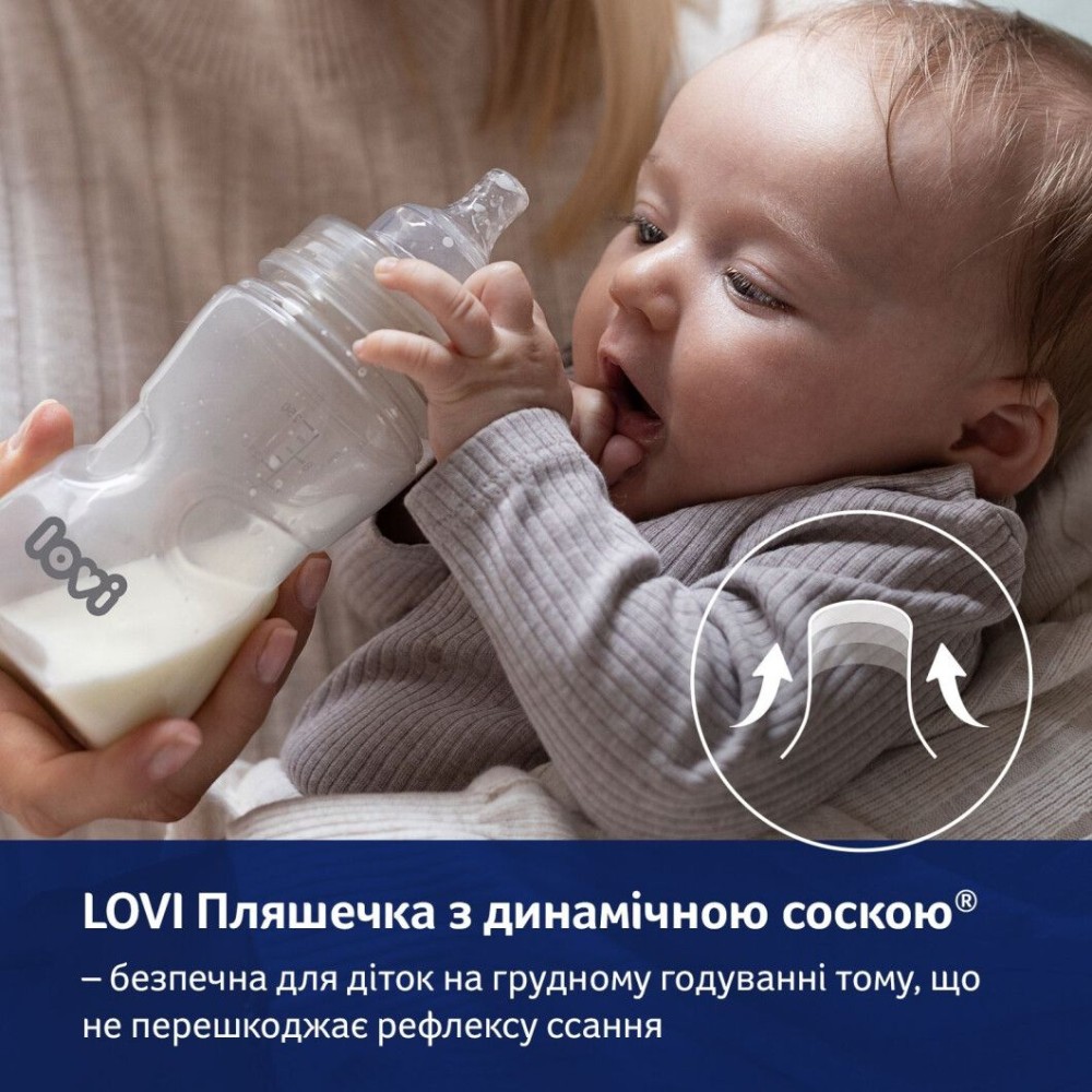 Пляшечка Lovi Trends 250 мл Бежевий (21/563_bei)