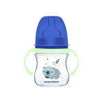 Пляшка антиколікова Canpol babies з широким отвором 120 мл Easystart Sleepy Koala блакитна (35/236_blu) Пляшка антиколікова Canpol babies з широким отвором 120 мл Easystart Sleepy Koala блакитна (35/236_blu)
