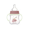 Пляшка антиколікова Canpol babies з широким отвором 120 мл Easystart Sleepy Koala рожева ( 35/236_pin)