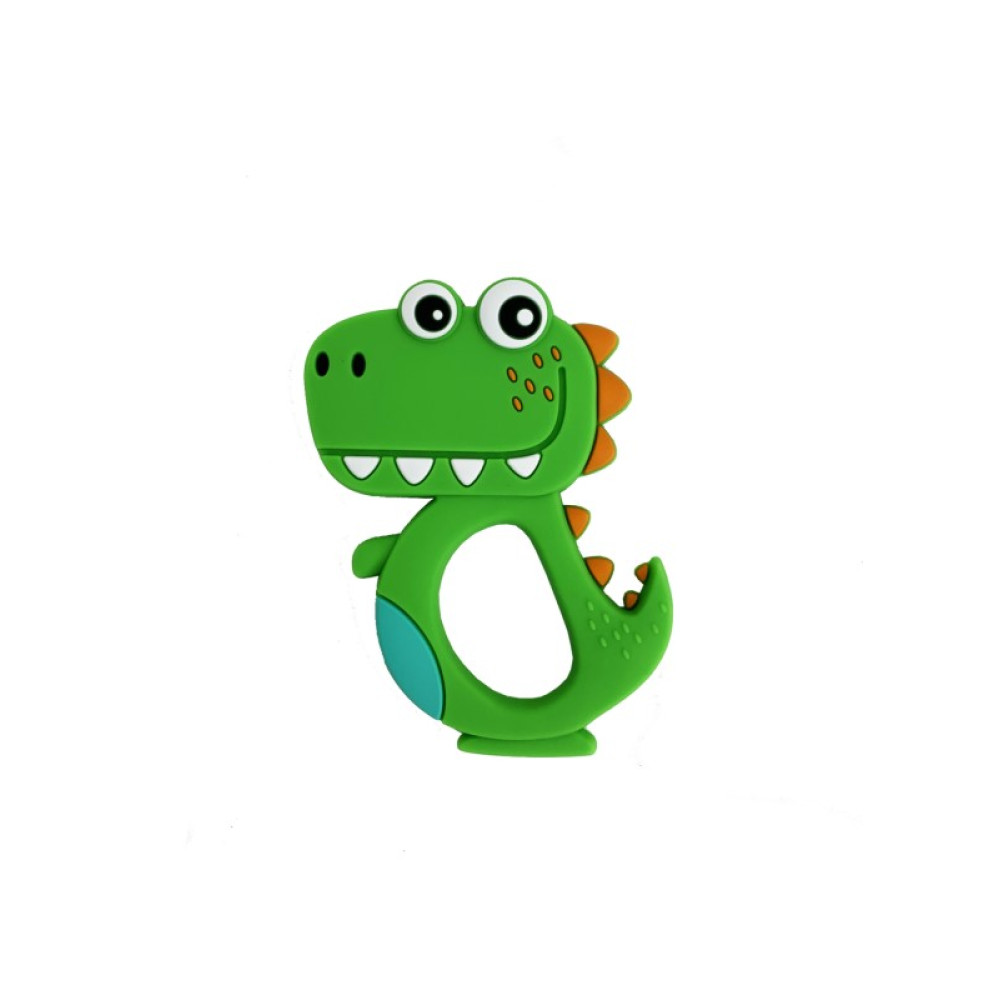 Прорезыватель-грызунок Динозаврик зеленый (0415)