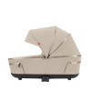 Carrello Omega Plus CRL-6540/1 - дитяча коляска 2 в 1, всесезонний візочок з ліхтариком LED, термолюлька, регулювання люльки по висоті, великі колеса, телескопічна ручка • Solar Beige