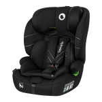 Lionelo Levi One I-Size - автокресло для детей (от 2 до 12 лет / 76 - 150 см), трансформируется в бустер • Black Carbon