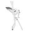 Carrello Triumph CRL-10302 - стільчик для годування з сенсорною панеллю, шезлонг, гойдалка з автоматичним безшумним рухом (живлення від мережі та батарейок, пульт ДК, таймер, 2 колеса) • Palette Grey