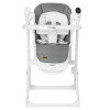 Carrello Triumph CRL-10302 - стільчик для годування з сенсорною панеллю, шезлонг, гойдалка з автоматичним безшумним рухом (живлення від мережі та батарейок, пульт ДК, таймер, 2 колеса) • Palette Grey
