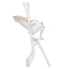 Carrello Triumph CRL-10302 - стільчик для годування з сенсорною панеллю, шезлонг, гойдалка з автоматичним безшумним рухом (живлення від мережі та батарейок, пульт ДК, таймер, 2 колеса) • Cream Beige