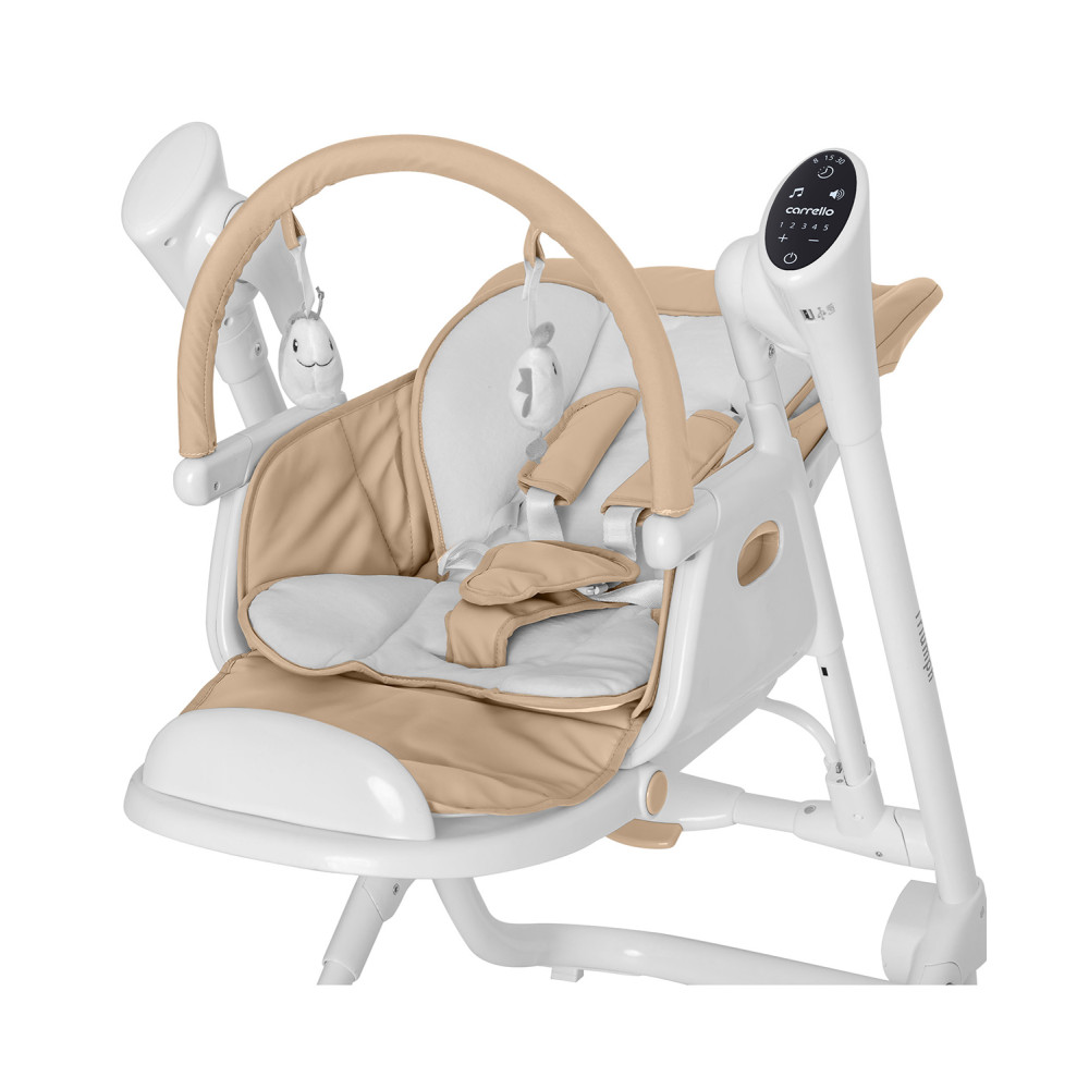 Стільчик для годування 3в1 Carrello Triumph Cocoa Brown купити в