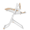 Carrello Triumph CRL-10302 - стільчик для годування з сенсорною панеллю, шезлонг, гойдалка з автоматичним безшумним рухом (живлення від мережі та батарейок, пульт ДК, таймер, 2 колеса) • Cocoa Brown