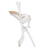 Carrello Triumph CRL-10302 - стільчик для годування з сенсорною панеллю, шезлонг, гойдалка з автоматичним безшумним рухом (живлення від мережі та батарейок, пульт ДК, таймер, 2 колеса) • Cocoa Brown
