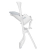 Carrello Triumph CRL-10302 - стільчик для годування з сенсорною панеллю, шезлонг, гойдалка з автоматичним безшумним рухом (живлення від мережі та батарейок, пульт ДК, таймер, 2 колеса) • Cloud Grey
