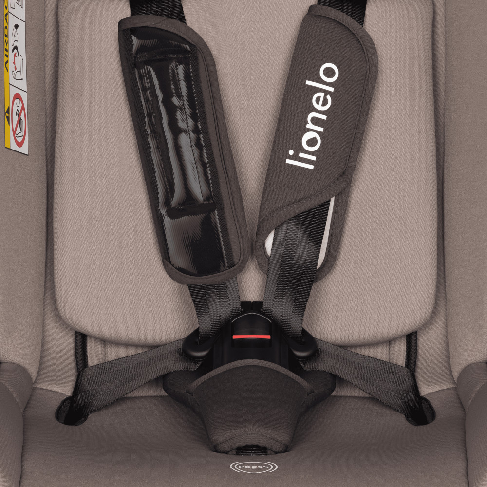 Lionelo Aart i-Size - автокрісло для дітей (від народження до 12 років / 40 - 150 см), росте разом з дитиною, з положенням для сну • Beige Latte Lionelo Aart i-Size - автокрісло для дітей (від народження до 12 років / 40 - 150 см), росте разом з дитиною, з положенням для сну • Beige Latte