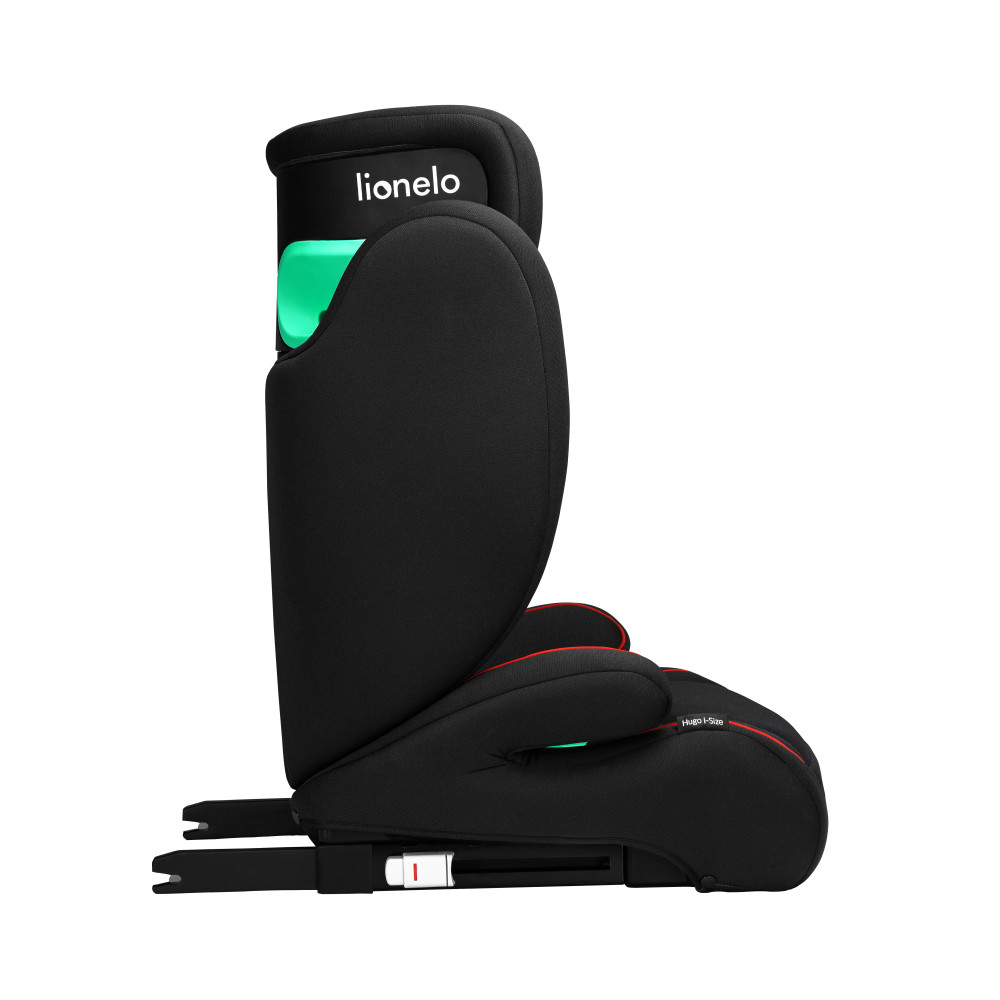 Lionelo Hugo i-Size - автокрісло для дітей (від 3.5 до 12 років / 100 - 150 см), трансформується в бустер • Sporty Black Lionelo Hugo i-Size - автокрісло для дітей (від 3.5 до 12 років / 100 - 150 см), трансформується в бустер • Sporty Black