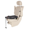 Carrello Nova - автокрісло для новонародженого i-Size CRL-16101 з базою Isofix CRL-16102, автолюлька (0 - 15 місяців / 40 - 87 см) • Black Line