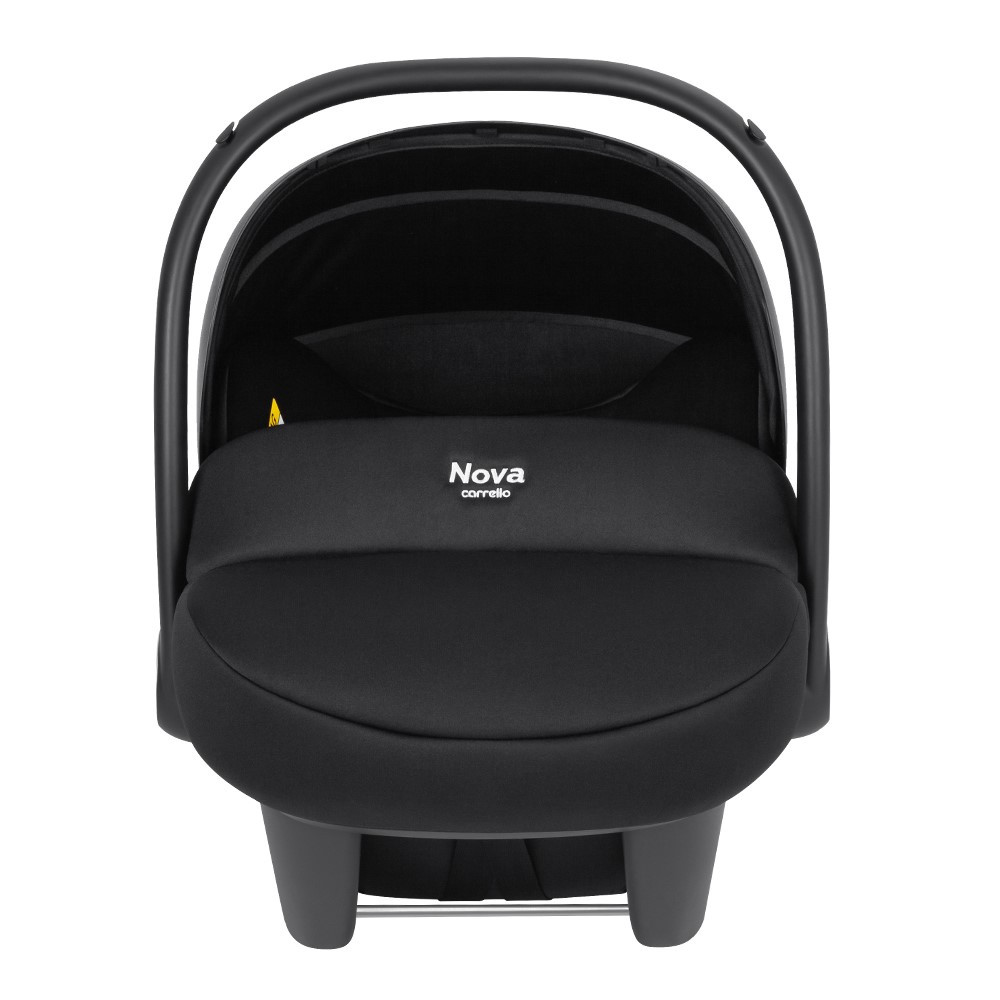 Carrello Nova - автокрісло для новонародженого i-Size CRL-16101 з базою Isofix CRL-16102, автолюлька (0 - 15 місяців / 40 - 87 см) • Black Line