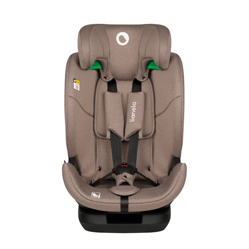 Lionelo Lavender i-Size - автокресло для детей (от 2 до 12 лет / 76 - 150 см), трансформируется в бустер • Beige Latte