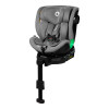 Lionelo Harmony i-Size - поворотное автокресло для детей (от рождения до 12 лет / 40 - 150 см), с боковой защитой и сигнализацией BuckleAlarm • Grey Concrete Bamboo