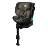Lionelo Harmony i-Size - поворотное автокресло для детей (от рождения до 12 лет / 40 - 150 см), с боковой защитой и сигнализацией BuckleAlarm • Green Olive Leather