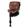 Lionelo Harmony i-Size - поворотное автокресло для детей (от рождения до 12 лет / 40 - 150 см), с боковой защитой и сигнализацией BuckleAlarm • Red Brick Bamboo