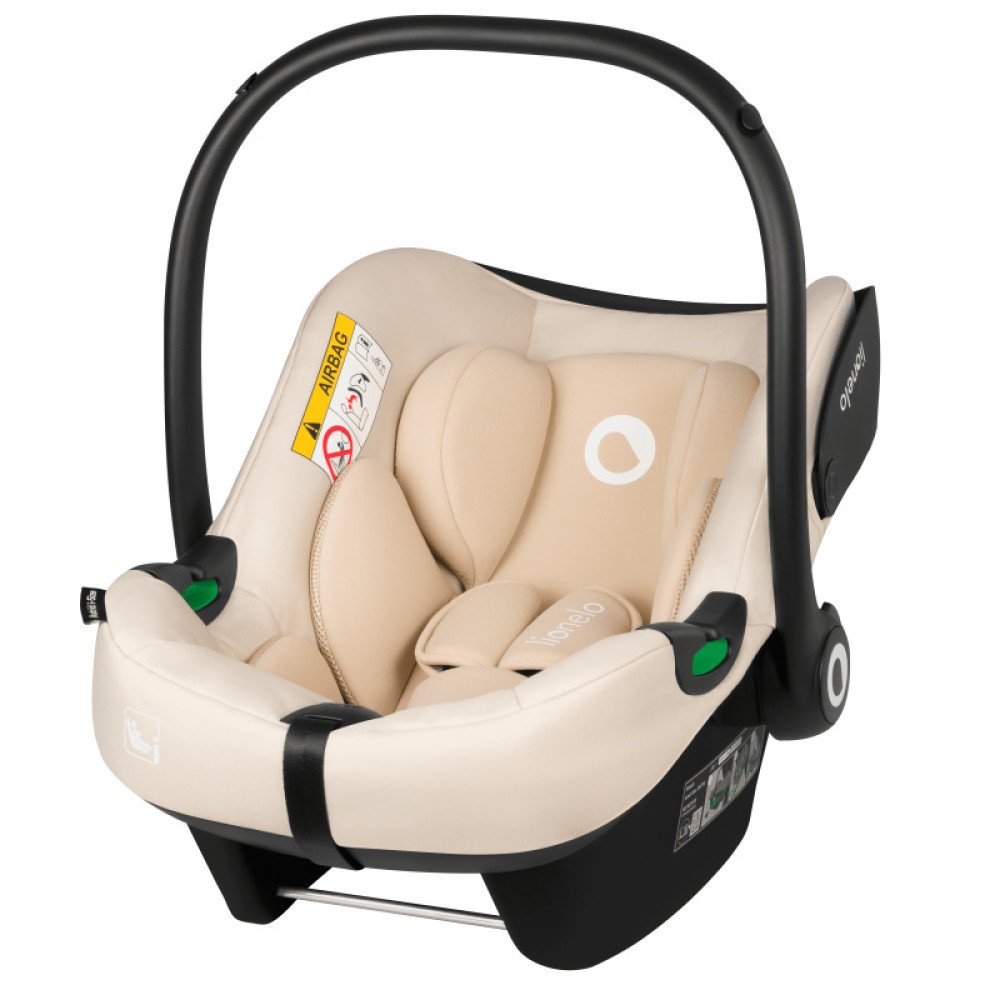 Lionelo Astrid i-Size Set - автокрісло для дітей (від народження до 12 років / 40 - 150 см) • Beige Sand