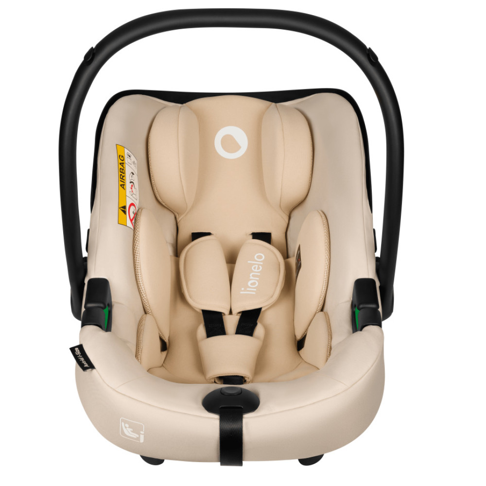 Lionelo Astrid i-Size Set - автокрісло для дітей (від народження до 12 років / 40 - 150 см) • Beige Sand