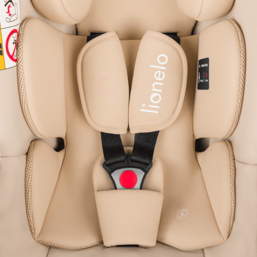 Lionelo Astrid i-Size Set - автокрісло для дітей (від народження до 12 років / 40 - 150 см) • Beige Sand