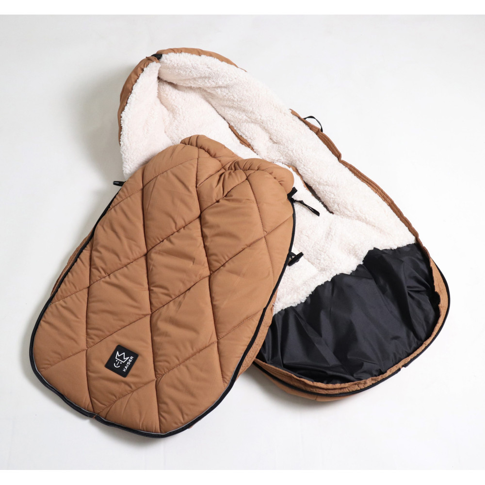 Теплый конверт Kaiser XL TOO, флис, caramel-cream (6576340)