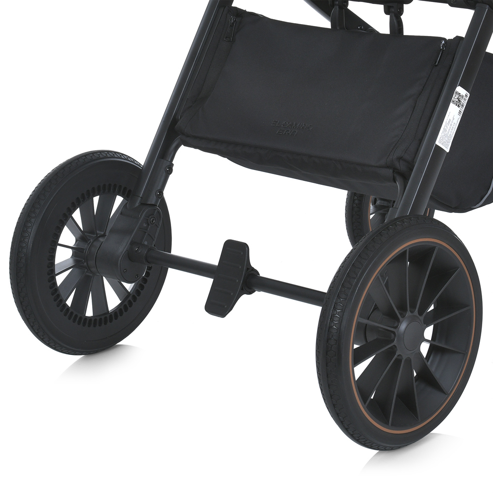 El Camino Era ME 1100-1 - детская коляска 2в1 с большими колесами,  универсальная, телескопическое регулирование ручки • Taupe Beige