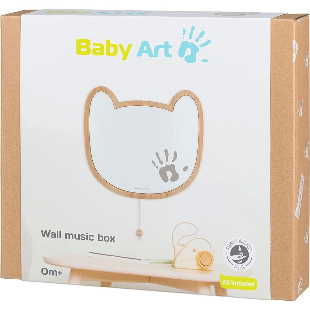 Музыкальная настенная рамочка Baby Art с отпечатком (3601099900) Музыкальная настенная рамочка Baby Art с отпечатком (3601099900)
